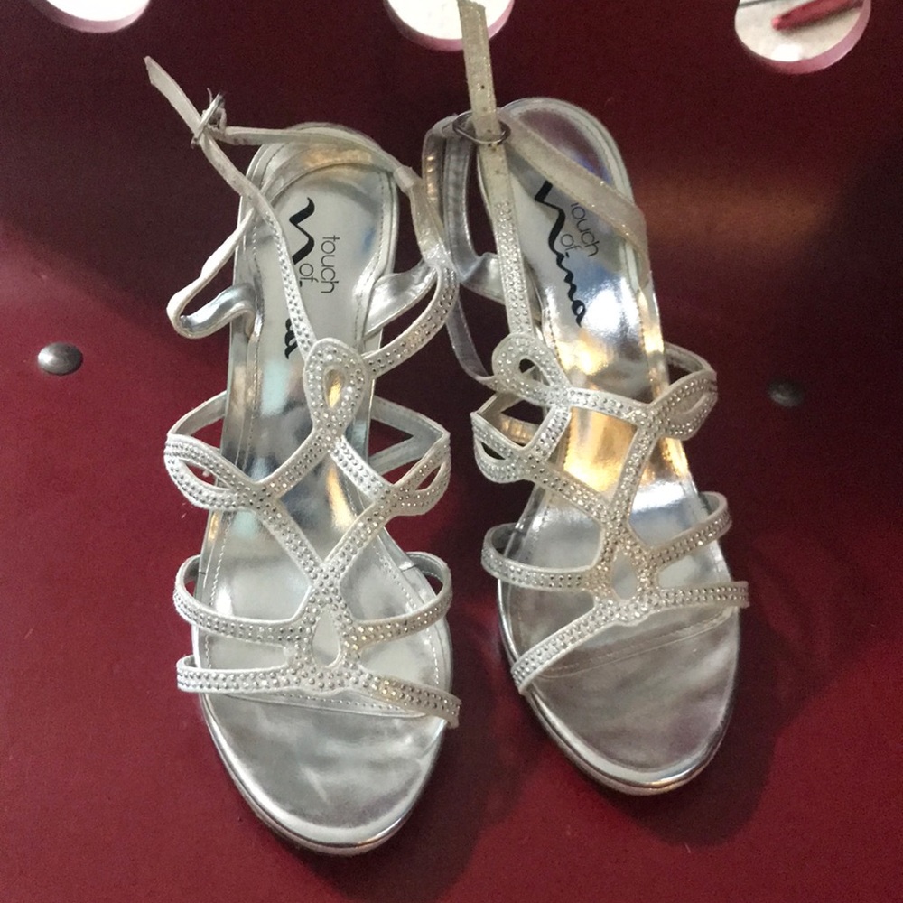 Touch of Nina, Prom heels, size Women’s 8.5!!